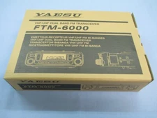 Yaesu FTM-6000 50W/ FTM-6000S 20W Dual Band FM Mobile Transceiver E2O-III