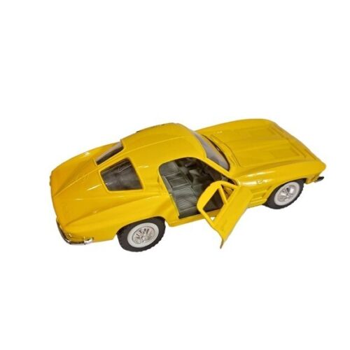 Vintage Majorette Yellow Chevrolet Corvette Stingray Die-Cast - Picture 3 of 13