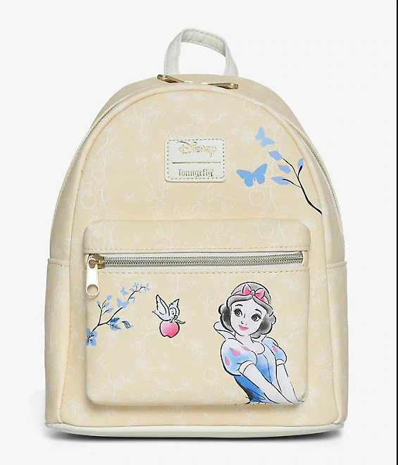 Loungefly Disney Snow White Sketch Mini Backpack New
