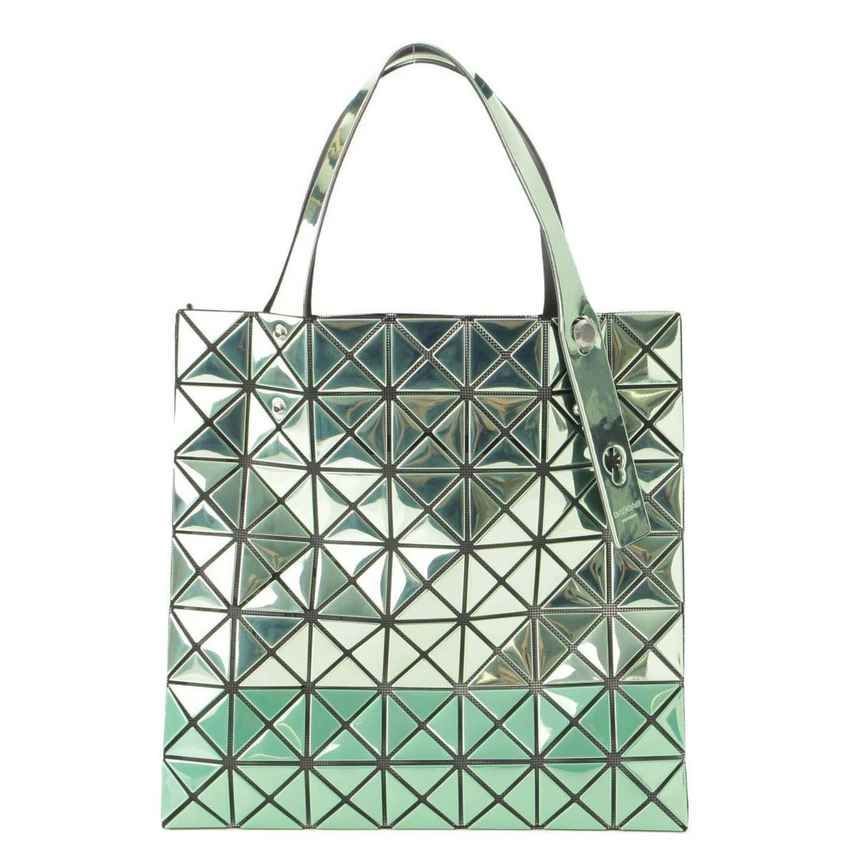 Auth BAO BAO ISSEY MIYAKE PLATINUM Platinum Tote Bag BB11AG102