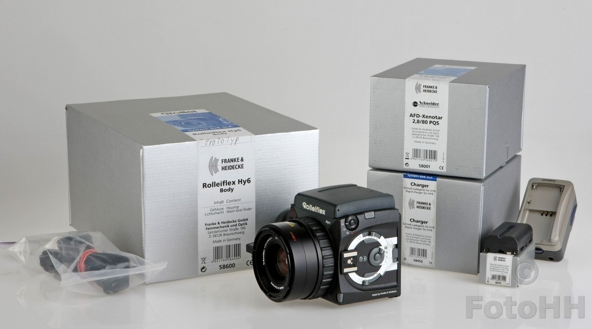 VERY RARE ROLLEI ROLLEIFLEX HY6 * PROTOTYP * SET ( BODY + VERY RARE ROLLEI ROLLEIFLEX HY6 * PROTOTYP * SET ( BODY +