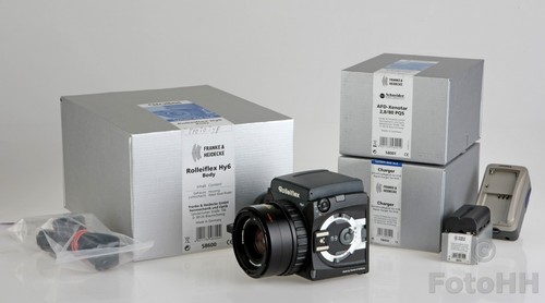 VERY RARE ROLLEI ROLLEIFLEX HY6 * PROTOTYP * SET ( BODY + 80mm AFD XENOTAR LENS) - Picture 1 of 19