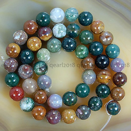 Wholesale Natural Gemstone Round Spacer Loose Beads 4mm 6mm 8mm 10mm 12mm 14mm - Picture 154 of 227