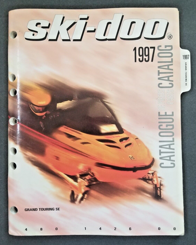 1997 Ski Doo Grand Touring SE Snowmobiles Original Dealer Parts Book Manual - Bild 1 von 3