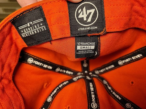 Miami Marlins hat cap '47 Brand MLB Baseball Florida Size Small Mens - Picture 6 of 9