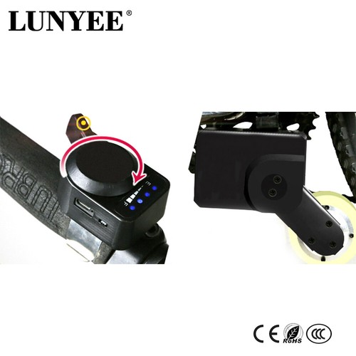 48V 7.8A 300W Bicycle Speed Booster Kit Friction Drive Electric Bike w/ Battery - Picture 7 of 9