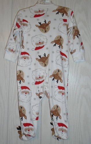 Just One You -CARTER'S 6 Months Baby SANTA Holiday Sleep N' Play & CAP Set NEW - Picture 10 of 12