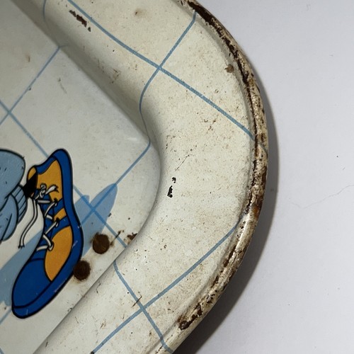 Walt Disney Mousercise Vintage Metal Tray Mickey Mouse Minnie Daisy Donald Goofy - Picture 5 of 9