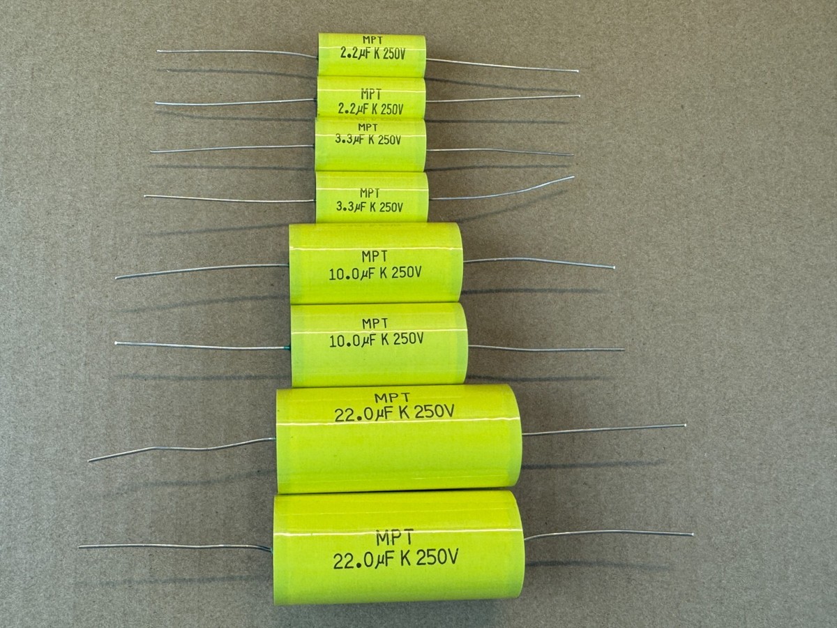 Recap Kit for Kenwood KL-777 Speaker Crossovers MPT Film
