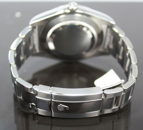 Rolex Datejust II 116334 41mm White Dial 18K white Gold Fluted Bezel Watch MINT - Picture 9 of 11