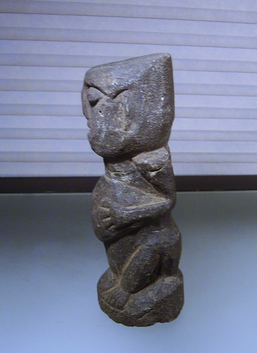 Pre-Columbian Mesoamerican Figural Stone Carving - Picture 2 of 7