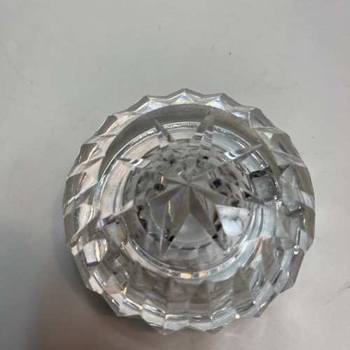 Cenicero de cristal Waterford redondo pequeño 3,5" - Imagen 7 de 11