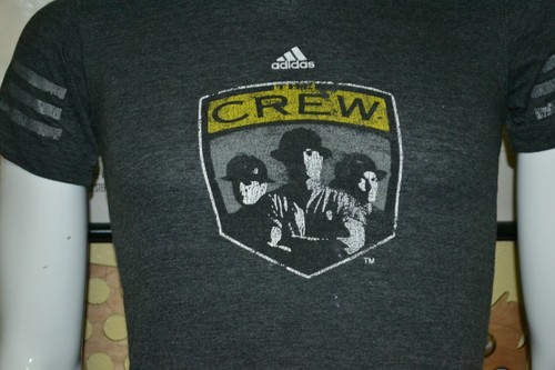 Girls Retro Columbus Crew SC Soccer Old Logo Jersey T Shirt Medium 10-12 Soft - Picture 2 of 3