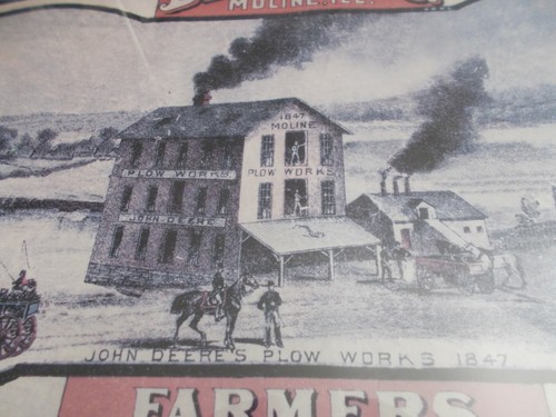 Framed JOHN DEERE Farmers Pocket Companion Deere & Co Moline ILL (1890 Reprint) - Picture 4 of 12