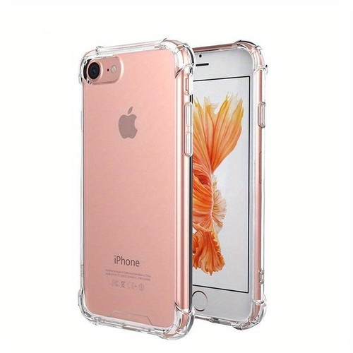 Durchsichtige Hülle für iPhone 14 13 12 Pro Max Mini Plus 11 SE XR XS 8 7 6 stoßfest - Bild 34 von 38