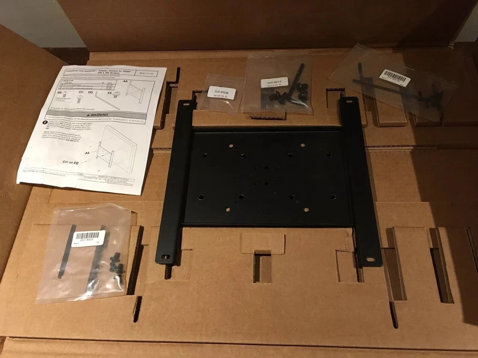 Peerless-AV PLP-V3X3 PLP Adapter Plate for VESA 300x300 PLPV3X3 - Image 2 of 4