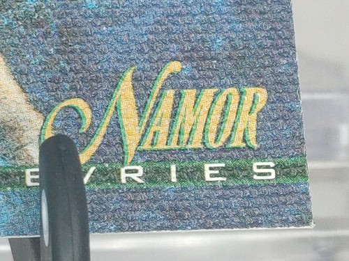 1995 Marvel Masterpieces Series IV Namor Canvas Card #14 of 22 - Picture 4 of 8