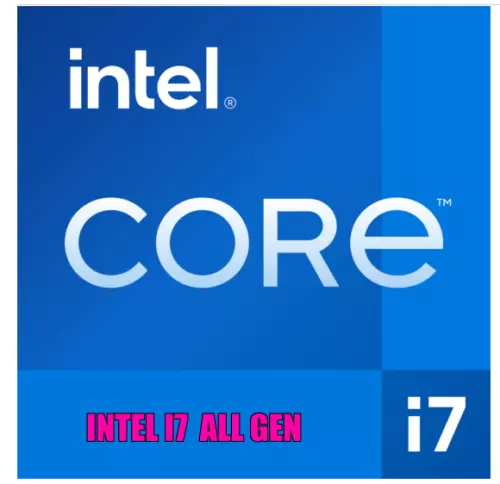 ALL GEN "INTEL I7 version" MULTI-MODEL ANNOUNCEMENT SELECT FROM DROPDOWN LIST