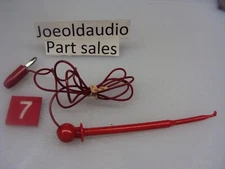 E Z HOOK Stackable 5" Red Hook to Binding Post. 32 Inches Long. NEW/UNUSED