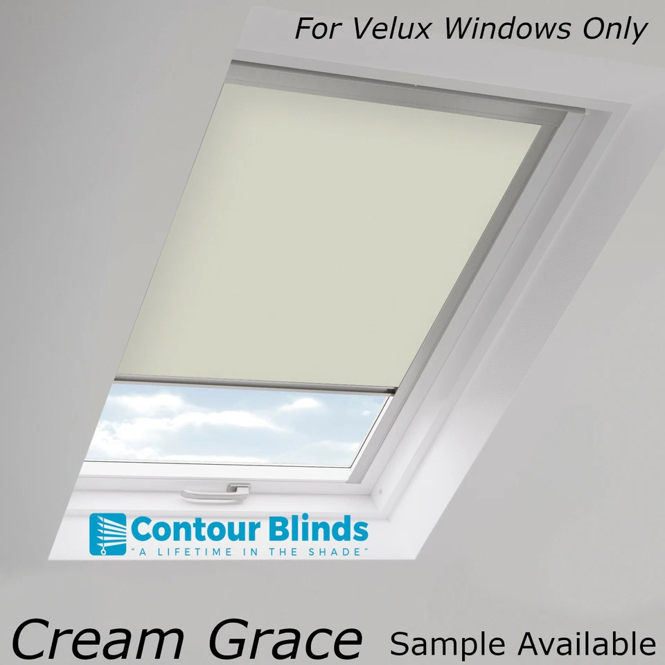 KOMPATIBLE VELUX® VERDUNKELUNGSROLLOS FÜR DACHFENSTER - ALLE GRÖßEN VERFÜGBAR EINFACHE PASSFORM - Bild 3 von 4