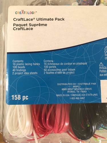 Creatology CraftLace Ultimate Pack Kit 158 Teile Alter 6+ USA - Bild 6 von 7