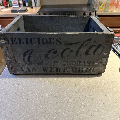 Rare Ocola Invigorating Hutchinson Hutch Bottle Wooden Crate Van Wert Ohio - Picture 2 of 14