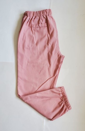 Xiao Tiang Cotton Women's Pull On Cropped Pants Pink, Size M, NWOT - Picture 6 of 8