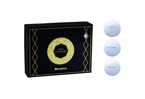 2020 Kasco Golf KIRA DIAMOND BALL One Color 1dzn (12pcs) spark dimple 272 NEW - Picture 1 of 6