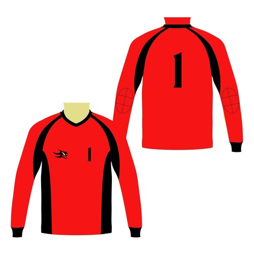 NEU - WINNING BEAST GOAL KEEPER TRIKOT Stil 341J - ROT - Bild 2 von 3