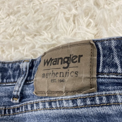 WRANGLER Jeans Men 38x28 Blue Cowboy Western Straight Vintage Y2k Street Denim - Picture 5 of 20