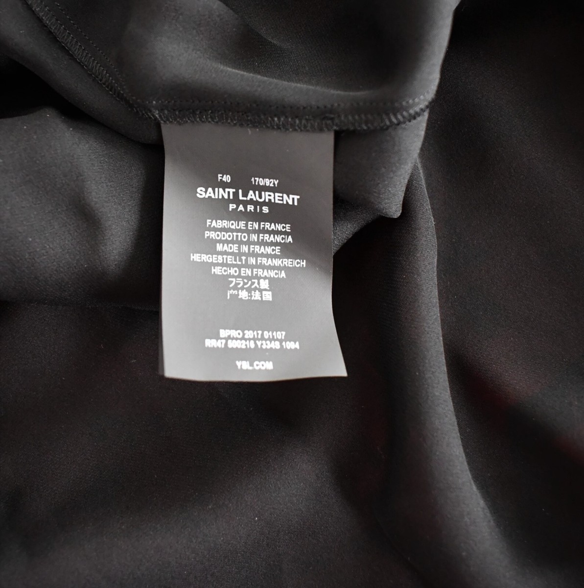 🆕️SAINT LAURENT POPPY Print Georgette Silk ONE-SHOULDER 🆕️SAINT LAURENT POPPY Print Georgette Silk ONE-SHOULDER