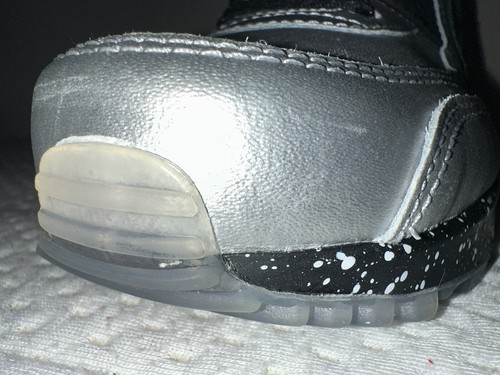 Nike Air Max 90/UK Größe 5/Custom Nike ID SILVER BLACK WHITE DOTS Unikat NEU 2018 - Bild 18 von 18