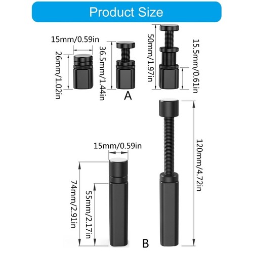Extendable Graphics Card Holder GPU Holder Vertical GPU Support Extendable - Afbeelding 8 van 10