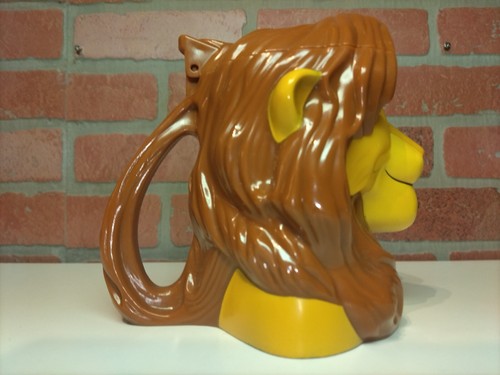 SIMBA The Lion King on Ice Mug Cup Stein Flip Top Lid Vintage 1998 DISNEY - Picture 5 of 10