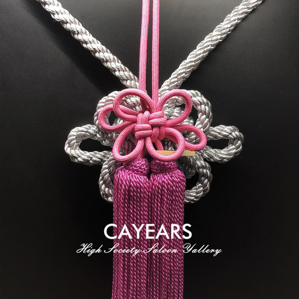 春早割 JDM Junction Produce JP Silvery Kintsuna Rope Blue Kiku Knot 小物