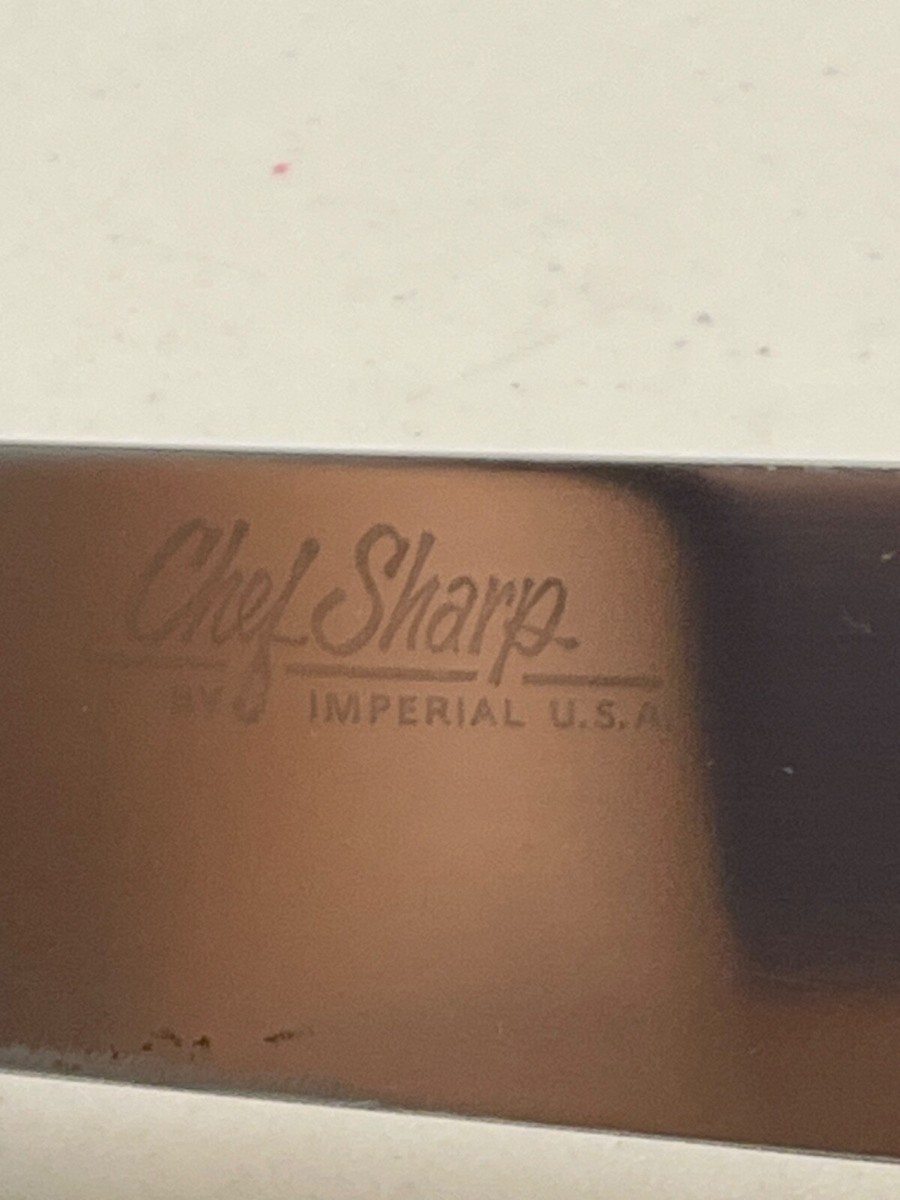 Vintage 9” Blade Imperial Stainless Chef Knife USA | eBay