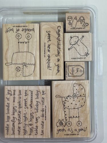 Stamping Up Rubber Wood Stamp Sets YOU PICK List #3 Complete Crafts Scrapbooking - Picture 41 of 896