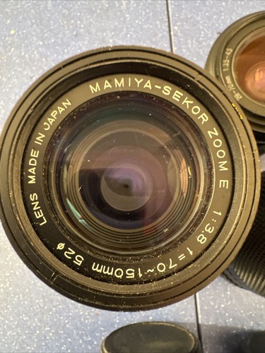 vintage camera lens lot See Photos LOT OF 5 Untested - Picture 2 of 12