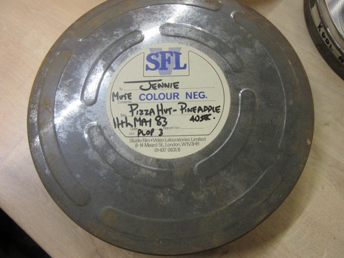 35mm Film Cinema Vintage Retro Adverts - 3 Tins of Rare Negative Films - Afbeelding 17 van 21