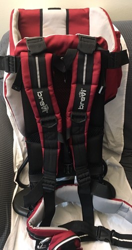Brevi Child Carrier Back Carrier Rocky Red Excellent - Picture 8 of 12