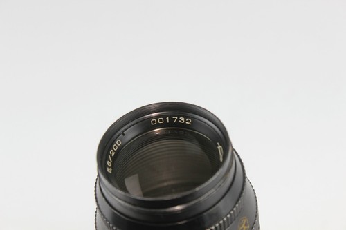TELEMAR - 22A Soviet lens Telephoto 5,6/200 Mount M42 Copy Sonnar - Picture 9 of 10