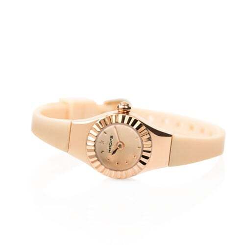 Orologio Donna HOOPS TRES JOLIE Rosè Silicone Colorato NEW - Foto 5 di 32