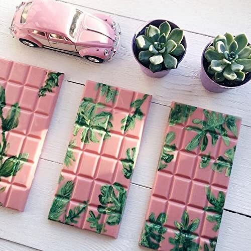 4 Pack Silicone Break-Apart Chocolate Mold Non-Stick Protein and Energy Bar Mold - Picture 3 of 8