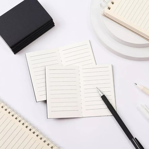 Notebook tascabile blocco note piccolo notebook mini notebook 2,5"x4" 30 fogli 4p - Foto 3 di 6