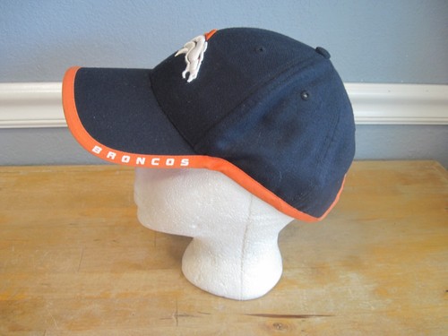 Denver Broncos NFL Official Licensed Twins Enterprise Adjustable Hat Cap Blue - Picture 2 of 5