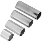 4pcs Guitar Slides Set 4 Sizes Guitar Slide Metal Bass Guitar Slides Guitar