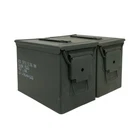 2 Pack GRADE 1 FAT 50 CAL PA108 SAW BOX EMPTY AMMUNITION AMMO CAN. RARE