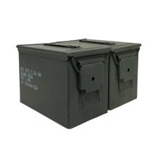 2 Pack GRADE 1 FAT 50 CAL PA108 SAW BOX EMPTY AMMUNITION AMMO CAN. RARE