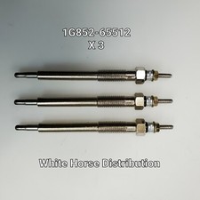 Glow plug set of 3 Fits Kubota Excavator Model KX033-4