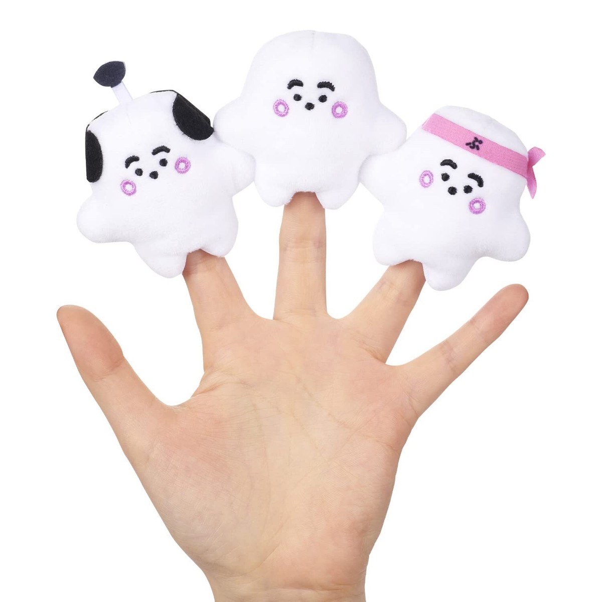 Bandai Soft Finger Puppet Set Shinapushu Pushupushu 60mm Polyester